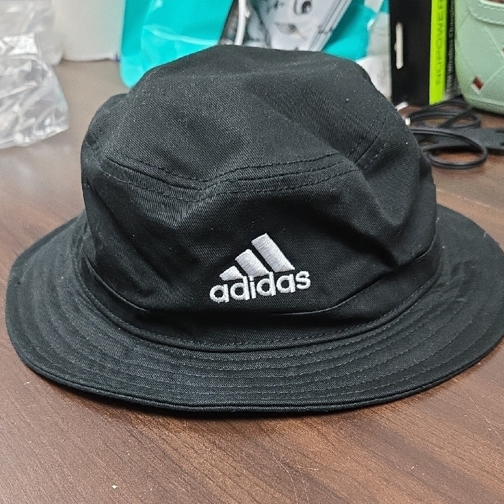 Adidas OS Black And White Classic Cotton Bucket Hat
